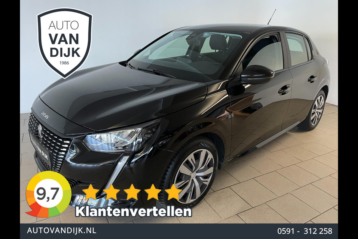 Peugeot 208 1.2 PureTech Active AIRCO NAVI CRUISE APPLE CARPLAY BLUETOOTH MULTI STUUR PDC ZEER NETTE AUTO