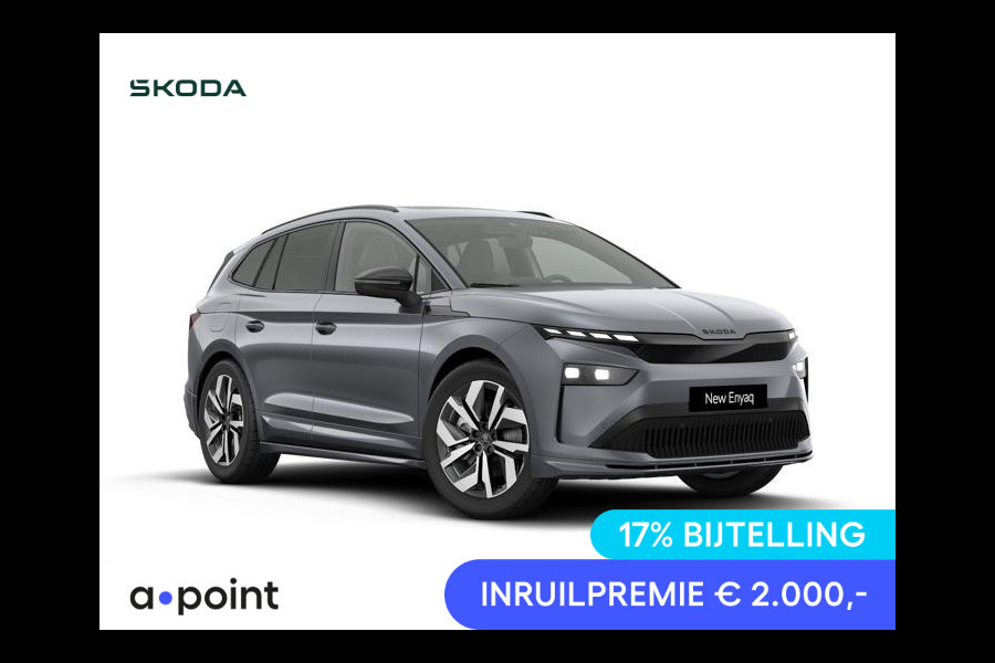 Škoda Enyaq 85 Sportline 286pk | Panoramadak | Elek. stoel | Adaptive Cruise | 20 inch | blind spot