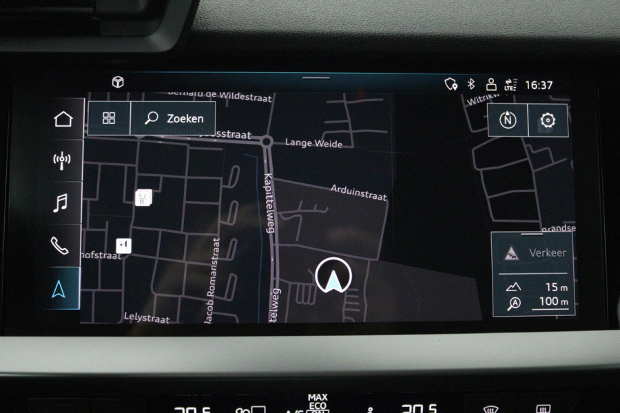 Audi A3 Sportback 30 TFSI Advanced edition (LANE-ASSIST, PARKEERSENSOREN, CRUISE CONTROL ADAPTIEF, DIGITALE COCKPIT, AUTOMAAT)