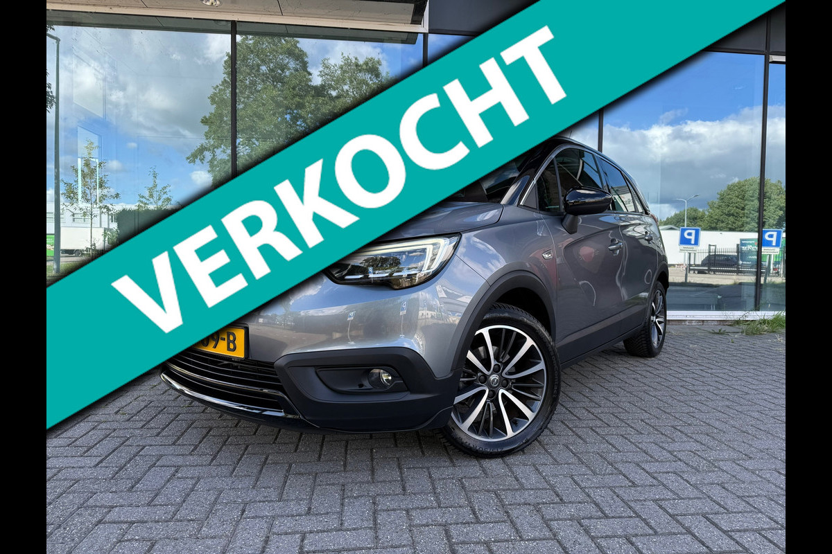 Opel Crossland X 1.2 Turbo 130pk Ultimate - Camera - Navi - Panoramadak - Leder - Climate