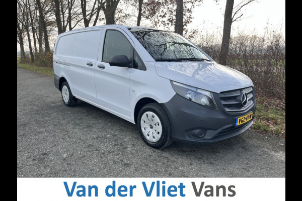 Mercedes-Benz Vito 114 CDI 136pk E6 Lang BPM Vrij! Lease €380 p/m, Airco, Carplay, Trekhaak, PDC V+A, Onderhoudshistorie aanwezig