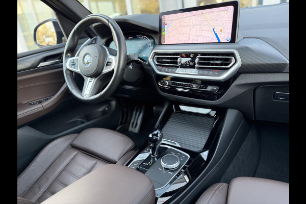 BMW X3 xDrive30e High Ex. M-Sport |Pano|Leer|Memory|360Cam|HUD|HIFI|Trekhaak|Tansanit