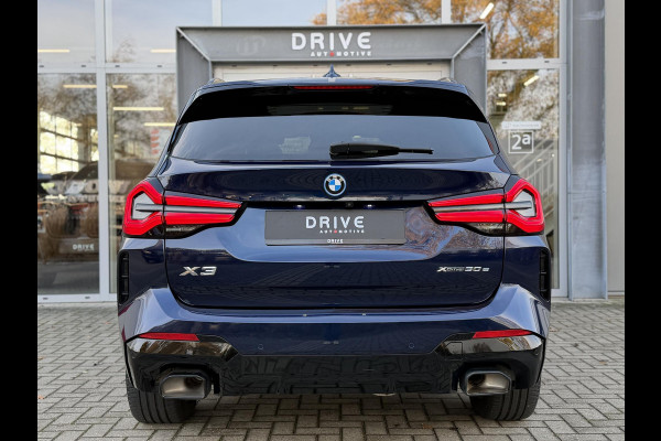 BMW X3 xDrive30e High Ex. M-Sport |Pano|Leer|Memory|360Cam|HUD|HIFI|Trekhaak|Tansanit