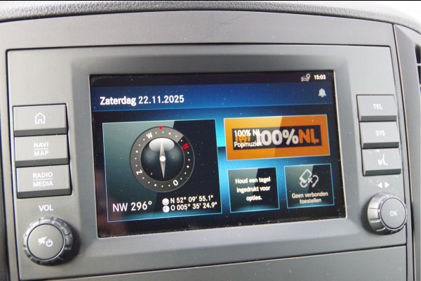 Mercedes-Benz Vito 114 CDI XL AUT. KOELWAGEN/VRIESWAGEN, DAG/NACHT KOELING, LED, LEDER, CRUISE, CAMERA, KOELAUTO, KOELING