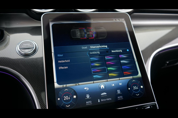 Mercedes-Benz C-Klasse 43 AMG 4MATIC PERFORMANCE-360 CAMERA-ACC-AMBIANCE-BURMESTER-CARBON-DIGITAL LIGHT-HEADUP-PANORAMA-IWC CLOCK