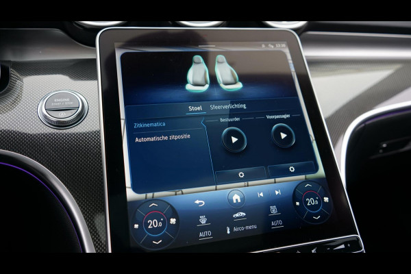 Mercedes-Benz C-Klasse 43 AMG 4MATIC PERFORMANCE-360 CAMERA-ACC-AMBIANCE-BURMESTER-CARBON-DIGITAL LIGHT-HEADUP-PANORAMA-IWC CLOCK