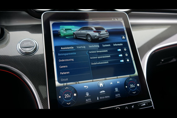 Mercedes-Benz C-Klasse 43 AMG 4MATIC PERFORMANCE-360 CAMERA-ACC-AMBIANCE-BURMESTER-CARBON-DIGITAL LIGHT-HEADUP-PANORAMA-IWC CLOCK