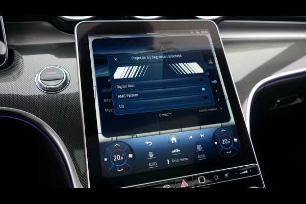 Mercedes-Benz C-Klasse 43 AMG 4MATIC PERFORMANCE-360 CAMERA-ACC-AMBIANCE-BURMESTER-CARBON-DIGITAL LIGHT-HEADUP-PANORAMA-IWC CLOCK