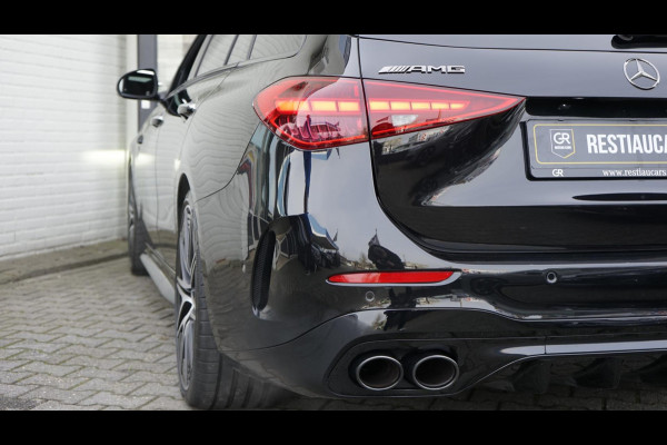 Mercedes-Benz C-Klasse 43 AMG 4MATIC PERFORMANCE-360 CAMERA-ACC-AMBIANCE-BURMESTER-CARBON-DIGITAL LIGHT-HEADUP-PANORAMA-IWC CLOCK