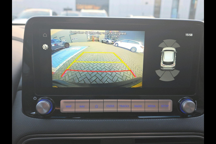 Hyundai Kona EV Premium 64 kWh | Automaat | Stoelverwarming/koeling |Stuurverwarming | Volleder | Headup Display |