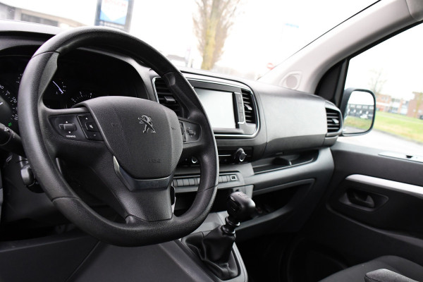 Peugeot Expert 2.0 BlueHDI 120 Long Asphalt DC 360 Camera, Cruise, Carplay, 2 x Schuifdeur, Multimedia, 122pk, Trekhaak, Sensoren, Uniek!
