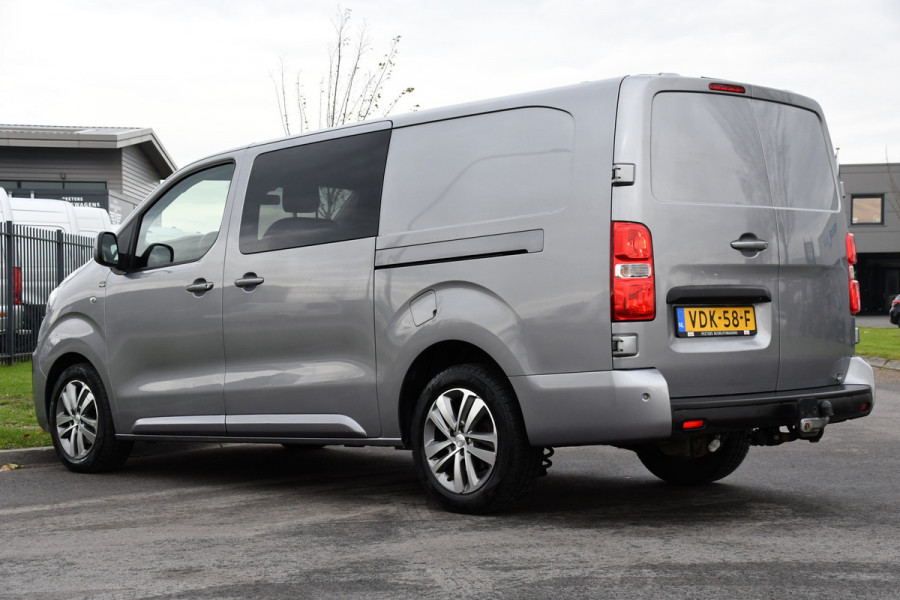 Peugeot Expert 2.0 BlueHDI 120 Long Asphalt DC 360 Camera, Cruise, Carplay, 2 x Schuifdeur, Multimedia, 122pk, Trekhaak, Sensoren, Uniek!