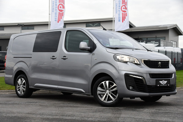 Peugeot Expert 2.0 BlueHDI 120 Long Asphalt DC 360 Camera, Cruise, Carplay, 2 x Schuifdeur, Multimedia, 122pk, Trekhaak, Sensoren, Uniek!