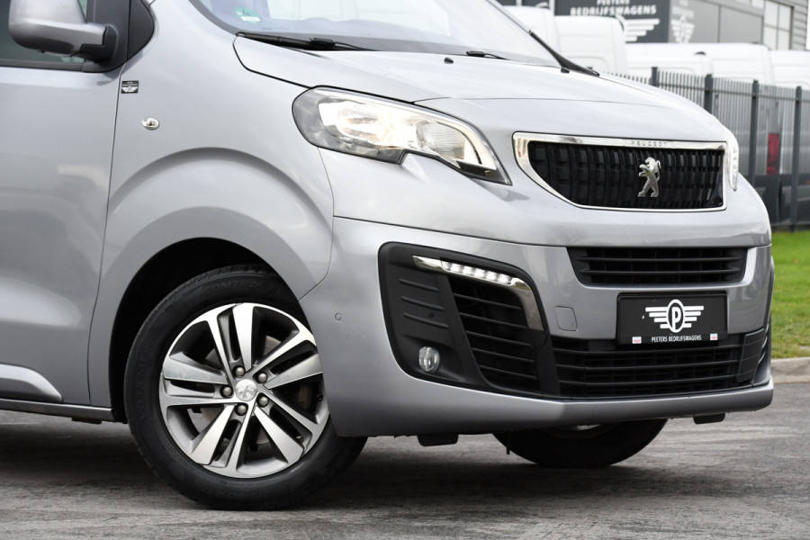 Peugeot Expert 2.0 BlueHDI 120 Long Asphalt DC 360 Camera, Cruise, Carplay, 2 x Schuifdeur, Multimedia, 122pk, Trekhaak, Sensoren, Uniek!