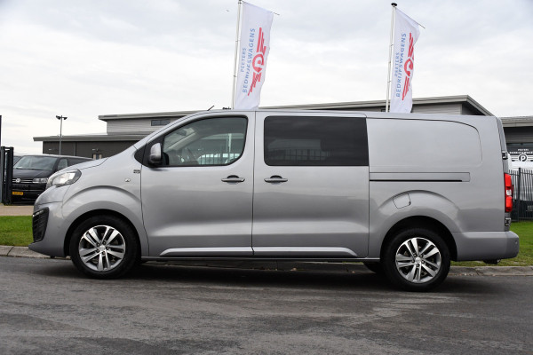 Peugeot Expert 2.0 BlueHDI 120 Long Asphalt DC 360 Camera, Cruise, Carplay, 2 x Schuifdeur, Multimedia, 122pk, Trekhaak, Sensoren, Uniek!