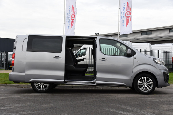 Peugeot Expert 2.0 BlueHDI 120 Long Asphalt DC 360 Camera, Cruise, Carplay, 2 x Schuifdeur, Multimedia, 122pk, Trekhaak, Sensoren, Uniek!