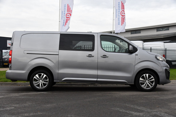 Peugeot Expert 2.0 BlueHDI 120 Long Asphalt DC 360 Camera, Cruise, Carplay, 2 x Schuifdeur, Multimedia, 122pk, Trekhaak, Sensoren, Uniek!