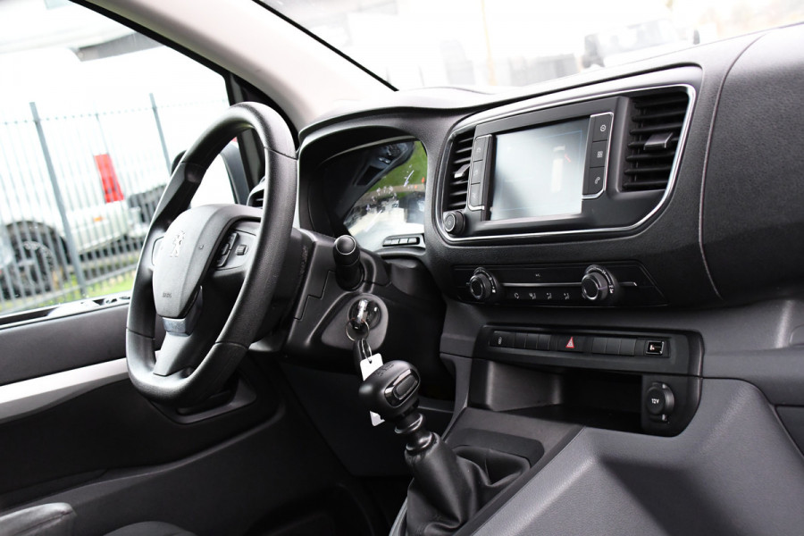Peugeot Expert 2.0 BlueHDI 120 Long Asphalt DC 360 Camera, Cruise, Carplay, 2 x Schuifdeur, Multimedia, 122pk, Trekhaak, Sensoren, Uniek!