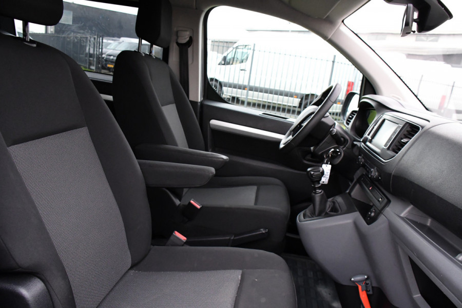 Peugeot Expert 2.0 BlueHDI 120 Long Asphalt DC 360 Camera, Cruise, Carplay, 2 x Schuifdeur, Multimedia, 122pk, Trekhaak, Sensoren, Uniek!