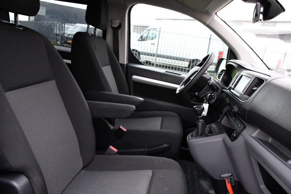 Peugeot Expert 2.0 BlueHDI 120 Long Asphalt DC 360 Camera, Cruise, Carplay, 2 x Schuifdeur, Multimedia, 122pk, Trekhaak, Sensoren, Uniek!