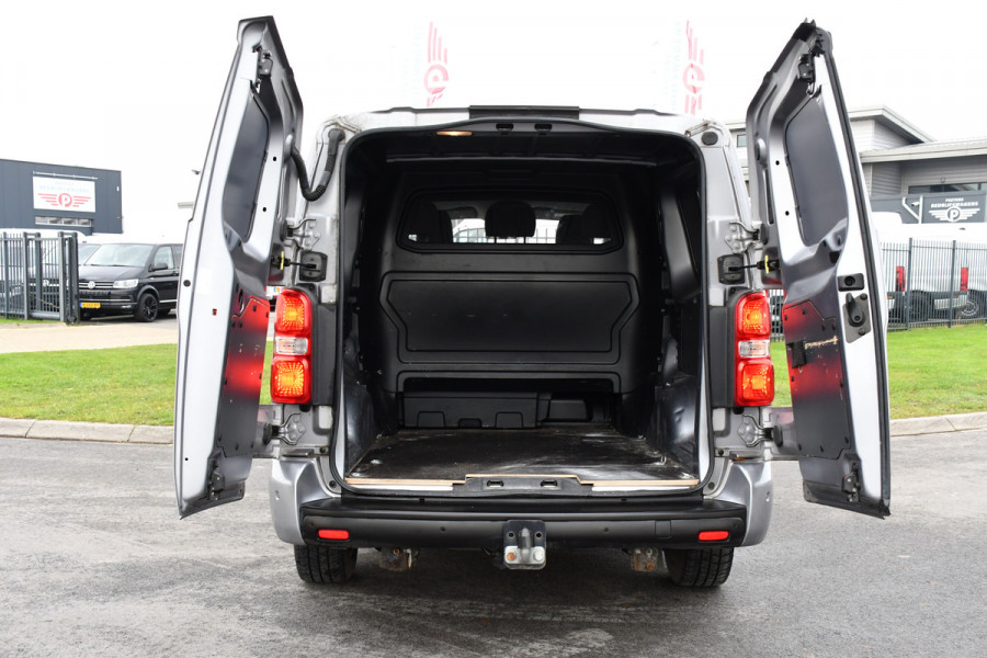 Peugeot Expert 2.0 BlueHDI 120 Long Asphalt DC 360 Camera, Cruise, Carplay, 2 x Schuifdeur, Multimedia, 122pk, Trekhaak, Sensoren, Uniek!