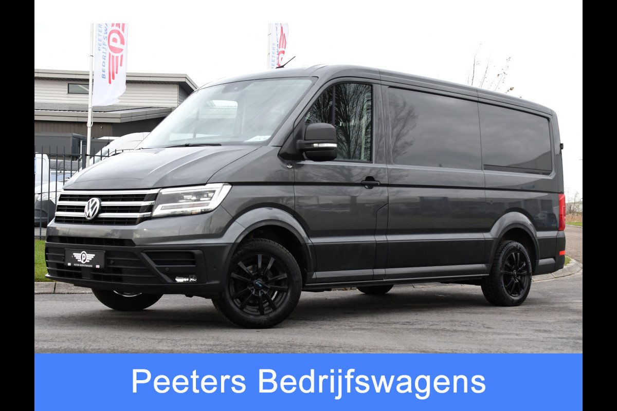 Volkswagen Crafter 35 2.0 TDI L3H2 PB Edition Adaptieve Cruise, Camera, Sensoren, 177pk, Automaat, LED, Multimedia, Trekhaak, Uniek!