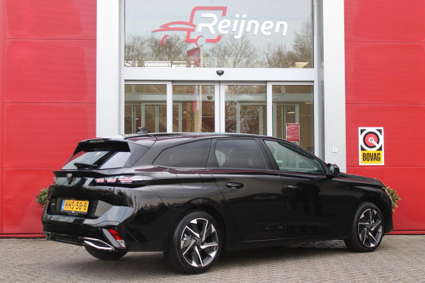 Peugeot 308 SW 1.2 Hybrid 145PK e-DCS6 ALLURE | AGR COMFORT STOELEN | AFNEEMBARE TREKHAAK | KEYLESS ENTRY/START | NAVIGATIE | DRAADLOZE APPLE CARPLAY/ANDROID AUTO | ACHTERUITRIJ CAMERA | STOEL/STUUR VERWARMING | LICHTMETALEN VELGEN 17" | ADAPTIVE CRUISE CONTROL | DAB+ RADIO |