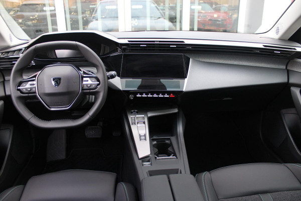 Peugeot 308 SW 1.2 Hybrid 145PK e-DCS6 ALLURE | AGR COMFORT STOELEN | AFNEEMBARE TREKHAAK | KEYLESS ENTRY/START | NAVIGATIE | DRAADLOZE APPLE CARPLAY/ANDROID AUTO | ACHTERUITRIJ CAMERA | STOEL/STUUR VERWARMING | LICHTMETALEN VELGEN 17" | ADAPTIVE CRUISE CONTROL | DAB+ RADIO |