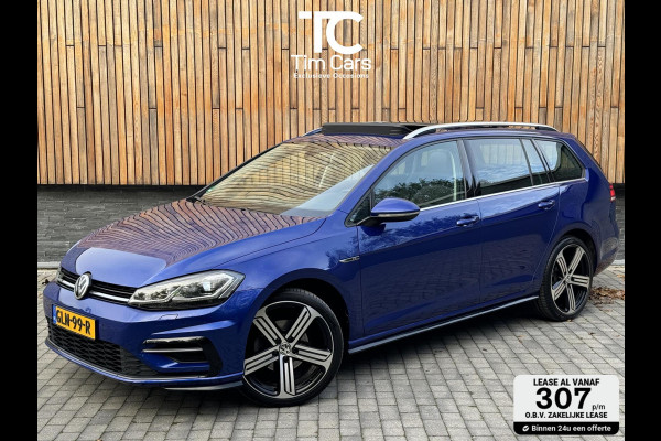 Volkswagen GOLF Variant 1.5 TSI R-line Automaat | Panoramdak | Lederen bekleding | Stoel en stuurverwarming | Virtual cockpit | Parkeersensoren voor en