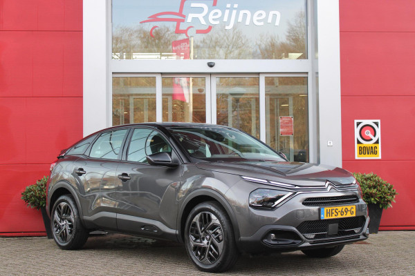 Citroën C4 1.2 Hybrid 145PK BUSINESS | KEYLESS ENTRY/START | DRAADLOZE APPLE CARPLAY/ANDROID AUTO | CLIMATE CONTROL | STOEL/VOORRUIT VERWARMING | ACHTERUITRIJ CAMERA | DAB+ RADIO | 18" LICHTMETALEN VELGEN |