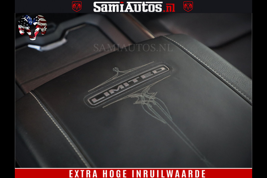 Dodge Ram 1500 Limited Night | Hemi 5.7 V8 4x4 | BOM VOL | Delmonico Red | Top Staat | Crew Cab | Dubbele Cabine | DC | 5 Persoons |