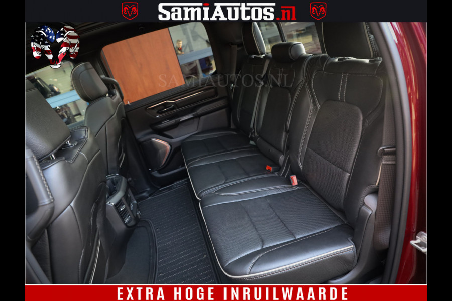 Dodge Ram 1500 Limited Night | Hemi 5.7 V8 4x4 | BOM VOL | Delmonico Red | Top Staat | Crew Cab | Dubbele Cabine | DC | 5 Persoons |