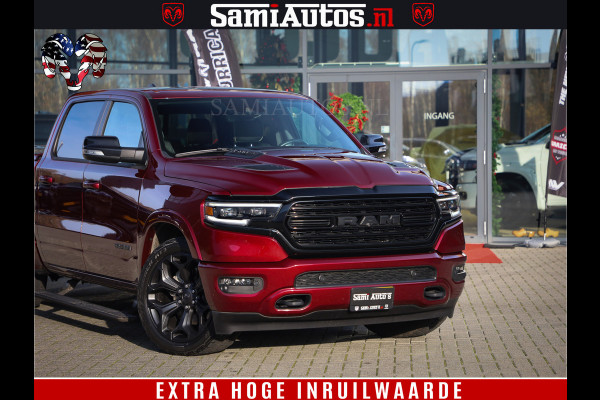 Dodge Ram 1500 Limited Night | Hemi 5.7 V8 4x4 | BOM VOL | Delmonico Red | Top Staat | Crew Cab | Dubbele Cabine | DC | 5 Persoons |