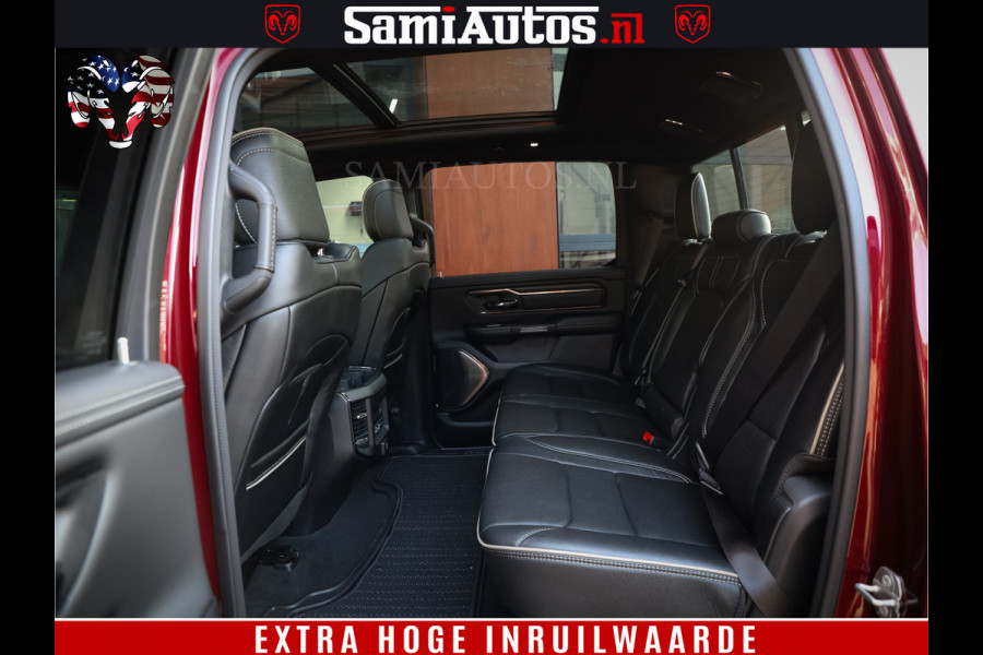 Dodge Ram 1500 Limited Night | Hemi 5.7 V8 4x4 | BOM VOL | Delmonico Red | Top Staat | Crew Cab | Dubbele Cabine | DC | 5 Persoons |