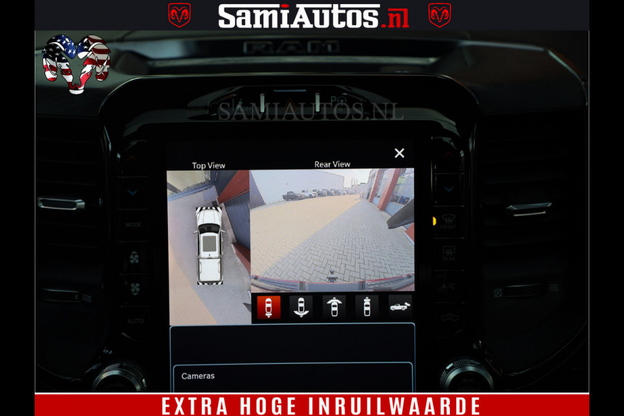Dodge Ram 1500 Limited Night | Hemi 5.7 V8 4x4 | BOM VOL | Delmonico Red | Top Staat | Crew Cab | Dubbele Cabine | DC | 5 Persoons |