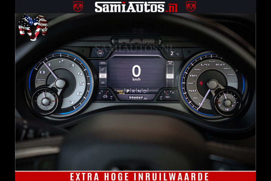 Dodge Ram 1500 Limited Night | Hemi 5.7 V8 4x4 | BOM VOL | Delmonico Red | Top Staat | Crew Cab | Dubbele Cabine | DC | 5 Persoons |
