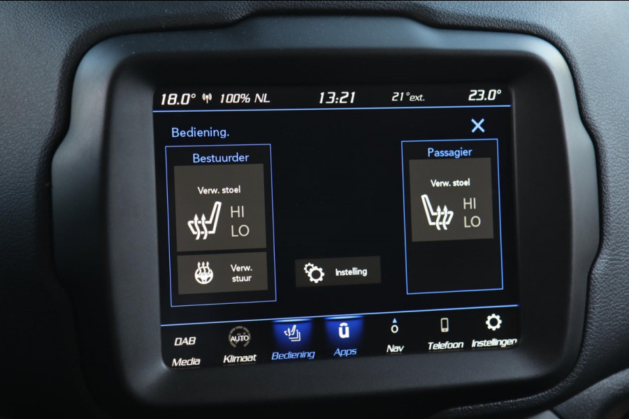 Jeep Renegade 1.3T Limited / LED / KEYLESS / CAMERA / CARPLAY / STUUR+STOELVERW