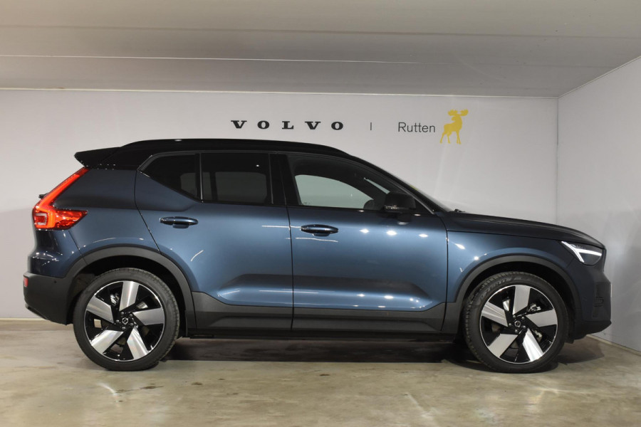 Volvo EX40 252PK Single Motor Extended Range 82 kWh Plus / Lounge Pakket / Extra getint glas / 360 Camera / 20'' velgen / Panoramadak / Zwart dak