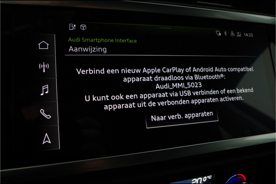 Audi Q3 45 TFSI e edition > 245pk/Leer/19inch/keyless/Stoelverwarming/Plug in-hybride...