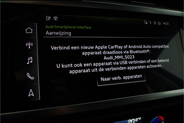 Audi Q3 45 TFSI e edition > 245pk/Leer/19inch/keyless/Stoelverwarming/Plug in-hybride...