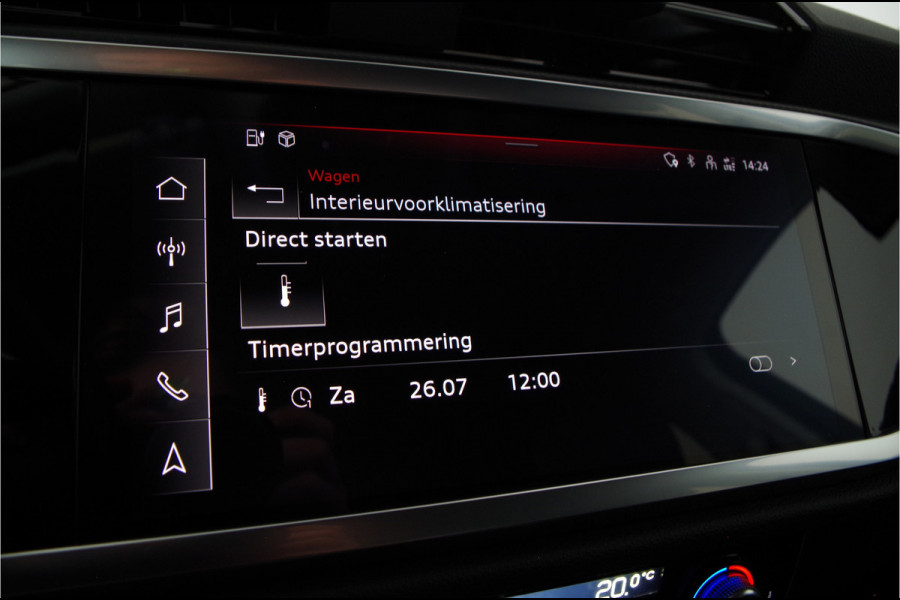 Audi Q3 45 TFSI e edition > 245pk/Leer/19inch/keyless/Stoelverwarming/Plug in-hybride...