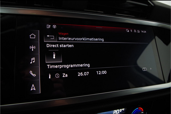 Audi Q3 45 TFSI e edition > 245pk/Leer/19inch/keyless/Stoelverwarming/Plug in-hybride...