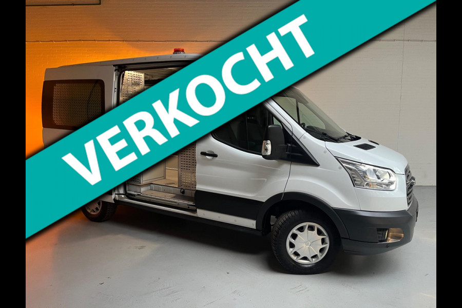 Ford Transit 350 Servicewagen 2.0 TDCI 130pk euro6 L2H2 Trend Sortimo Inrichting Victron v230 Standkachel Trekhaak RIJKLAARPRIJS!