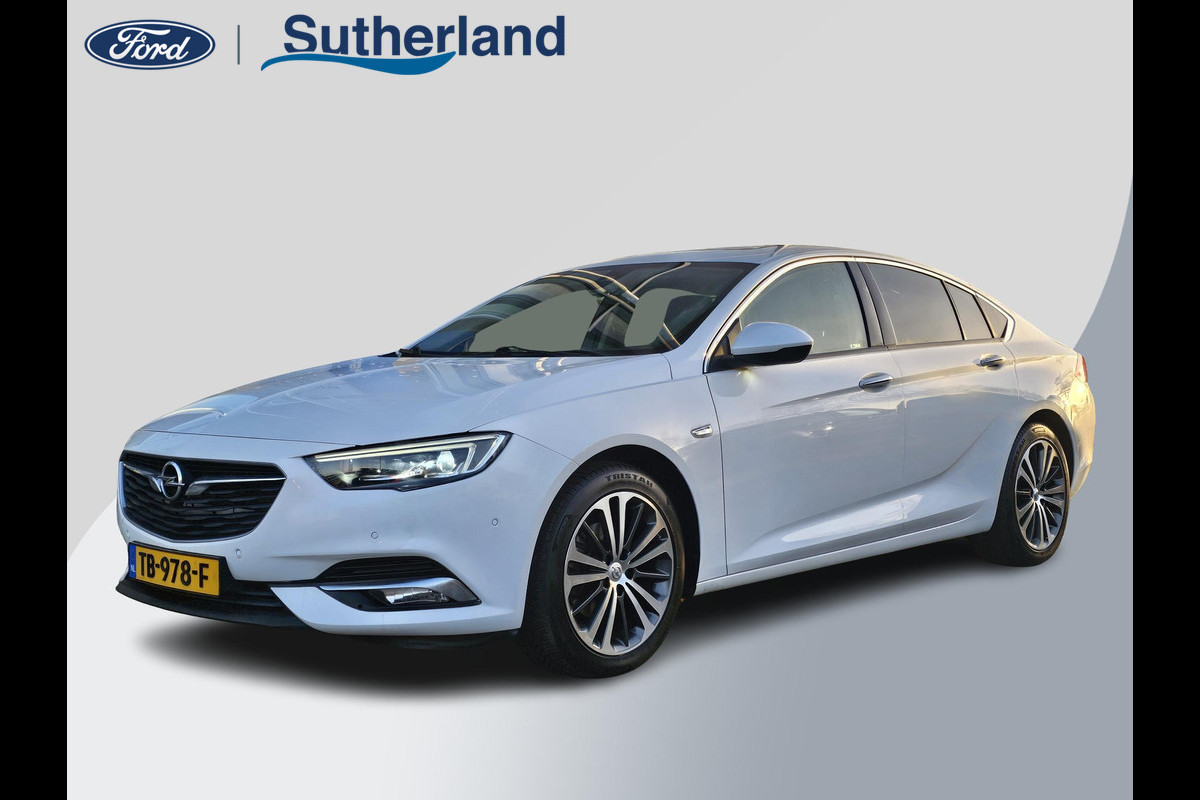 Opel Insignia Grand Sport 1.5 Turbo Innovation Leder | Stuurwielverwarming | verwarmde stoelen v + a | afneembare trekhaak | Panoramadak | Zeer luxe uitvoering! Etc.