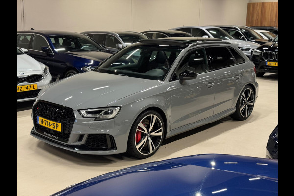 Audi RS3 Sportback 2.5 TFSI Quattro, Pano, Virtual, Apple Carplay, Black Pack, Cam, Blind Spot, Dynamisch, Dealer Onderhouden