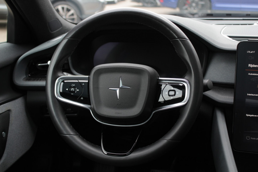 Polestar 2 Long Range Dual Motor Launch Edition 78kWh / Full option! / SoH 92.8% / Trekhaak / Panoramadak / 360Camera / Luxe Leder / Keyless / 19'' / Stuurverwarming / Navigatie / DAB / ACC / Virtual Cockpit