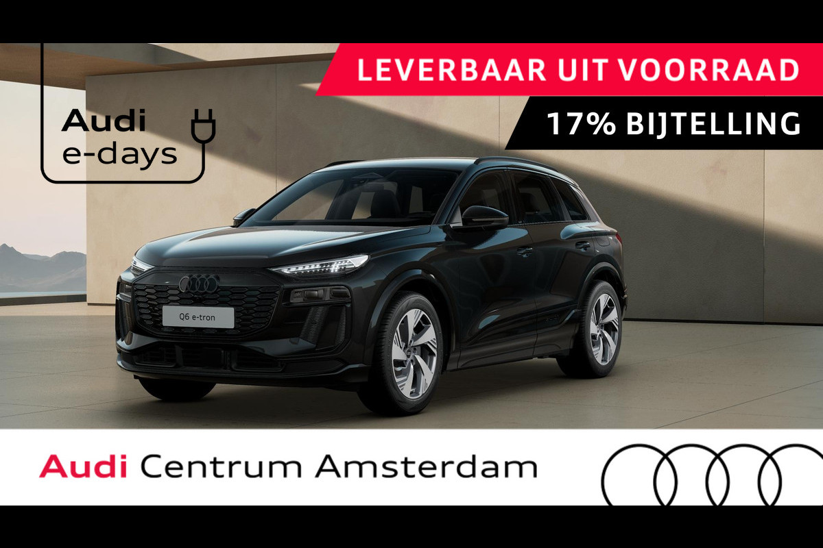 Audi Q6 e-tron S edition performance 100 kWh | Adapative airsuspension | Oled achterlichten | Omgevingscamera's | Comfortsleutel | MMI bijrijdersscherm |
