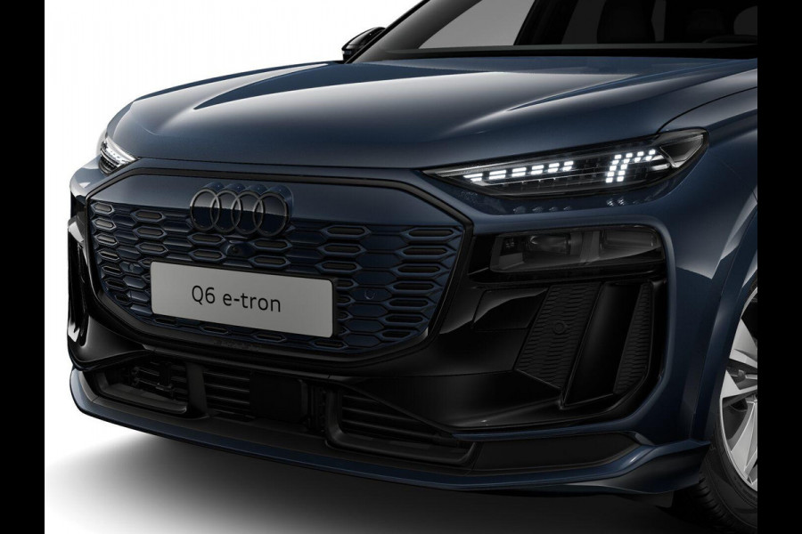 Audi Q6 e-tron S edition 83Kwh 252 pk SUV | Tech pakket plus | Glazen panoramadak | Trekhaak | Privacy glas |