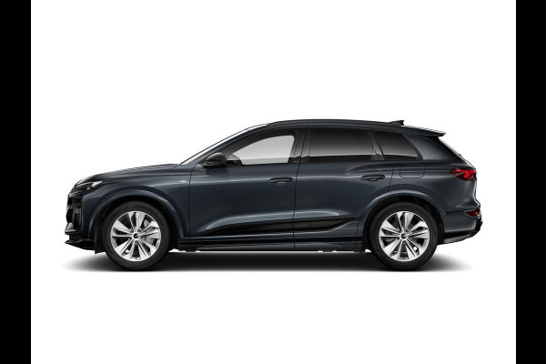 Audi Q6 e-tron S edition 83Kwh 252 pk SUV | Tech pakket plus | Glazen panoramadak | Lederen bekleding | Privacy glas |
