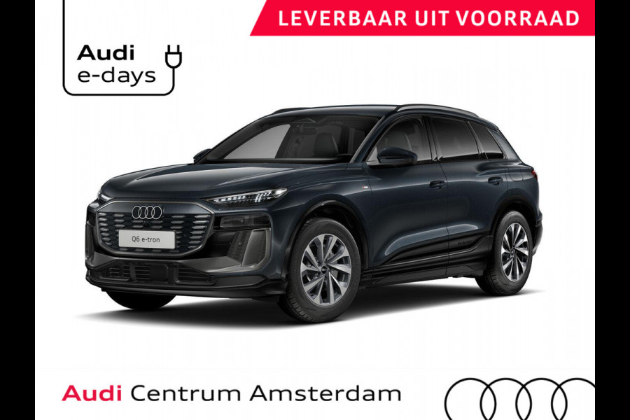 Audi Q6 e-tron Advanced edition 83Kwh 252 pk SUV | Tech pakket plus | Sportstoelen leder | 360 graden camera | Privacy glas |
